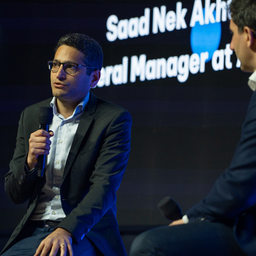 Saad Nek Akhtar z Amazon Base EXPO